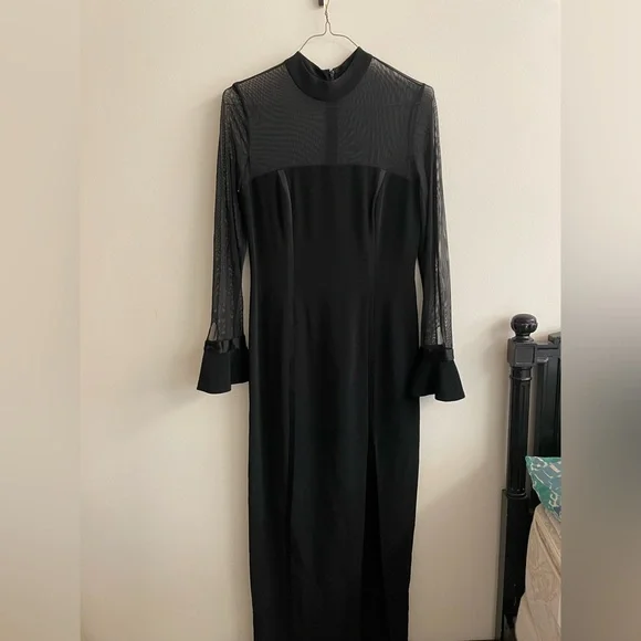 chinese dress ladies A-Line Evening Gown Elegant Dress Wedding Black Tie Floor Length Long –  JiMiss Dresses main image 0